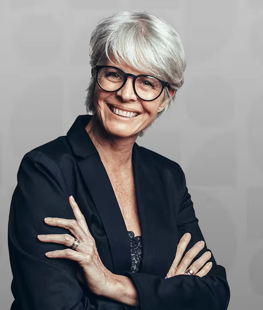 Professional business portrait used in a Brucetech commercial photography layout